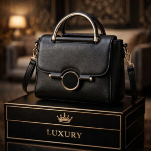 Korean version sweet shoulder messenger bag Black / code=10b