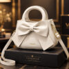 Foreign Trade New Style Trendy Bucket Bag White