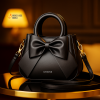 Foreign Trade New Style Trendy Bucket Bag Black