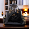 Thai Exclussive Luxry Printed Bag Black/ Code=expr6b