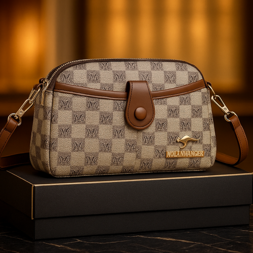 Women's shoulder messenger bag khaki / code=sp1cr