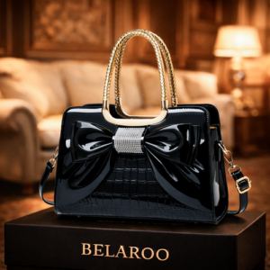 Women's Bow design handbag Black / code=bf1b