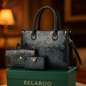 Women's  Triple Luxury Bag Blue / Code=1035bl