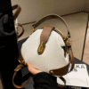 Korean Niche Crossbody Bag White/ code=0015w