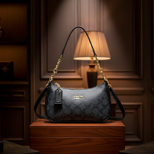 Luxury Crosbody Printed Bag Black / code=expr13b