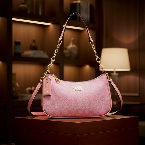Luxury Crosbody Printed Bag Pink / code=expr13p