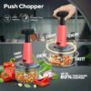 Press-Type Cooking Meat Grinder Kitchen Multi-Functional Vegetable Grinder Household Manual Vegetable Cutter