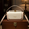 Cross-Border Fashion High-End Square Bag for Women Off White