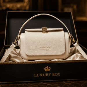 Cross-Border Fashion High-End Square Bag for Women Off White