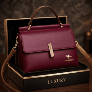 European and American Style Elegant Handbags Merun / code=exkn3m