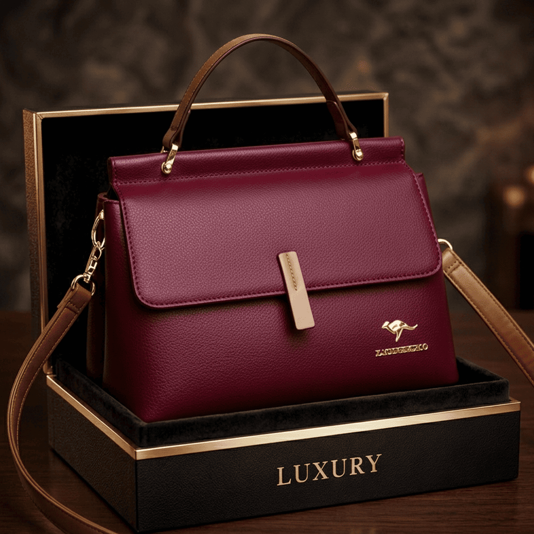 European and American Style Elegant Handbags Merun / code=exkn3m