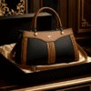 Foreign trade Luxury Handbags Black / code=exkn4b