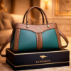 Foreign trade Luxury Handbags Sea Green / code=exkn4sg