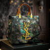 European and American temperament tote bag Green
