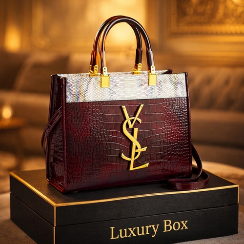 Crocodile Pattern Elegant Versatile Handbags / code=ysl3m