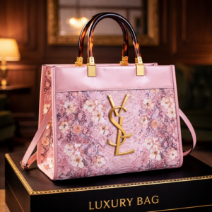 Fashionable and Versatile Snake Pattern Handbags Pink / code:ysl4p