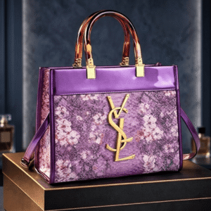 Fashionable and Versatile  Snake Pattern Handbags Purpel / code:ysl4pr