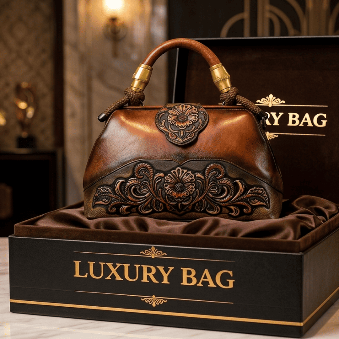 Exclussive Embodary Luxury Handbags Brown / Code=os3br