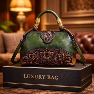 Exclussive Embodary Luxury Handbags Green/ Code=os3g