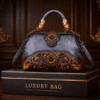 Exclussive Embodary Luxury Handbags Silver/ Code=os3s