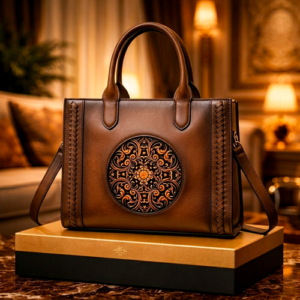 Exclussive Embodary Luxury Tote Bag Brown / Code=os4br