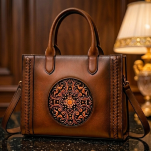 Exclussive Embodary Luxury Tote Bag Brown / Code=os4br