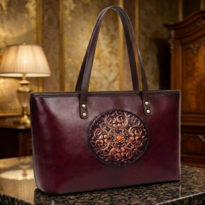 Exclussive Embodary Big Size Tote Bag Merun / Code=os5m