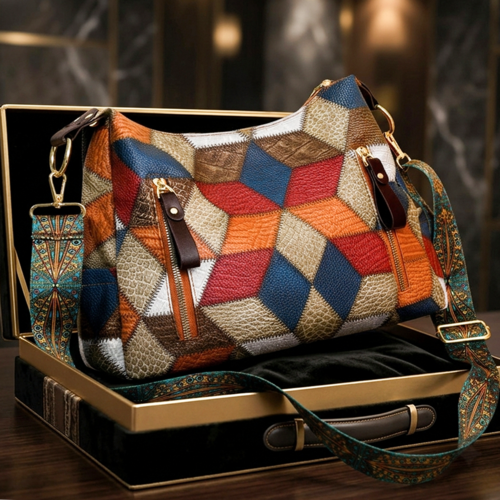Multi Colour One-Shoulder multi colur  Cross-Border Mom Bag / code=765
