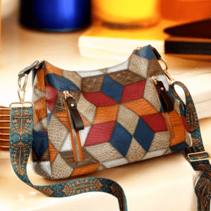 One-Shoulder multi colur  Cross-Border Mom Bag