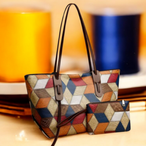 Multi Colur Large Combo Tote bag / code=775