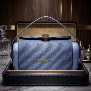 Cross-Border Fashion High-End Square Bag for Women blue